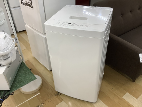 洗濯機の新生活