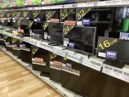 デジタル家電のテレビ