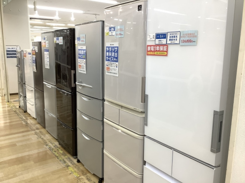 中古冷蔵庫の中古家電