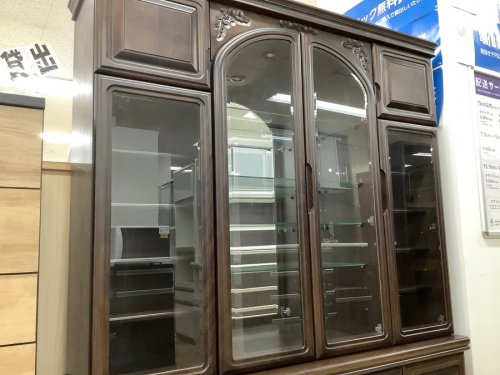 中古食器棚の食器棚