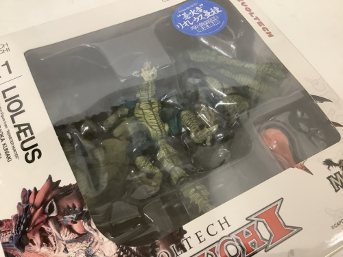 モンスターハンターのフィギュア
