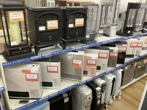 季節家電の暖房器具