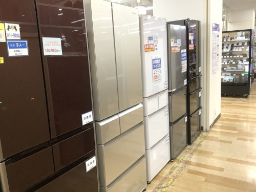 中古冷蔵庫の中古家電