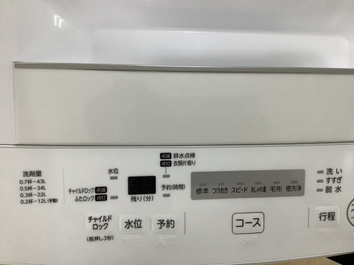 全自動洗濯機のTOSHIBA
