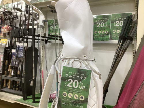 スポーツのゴルフ用品