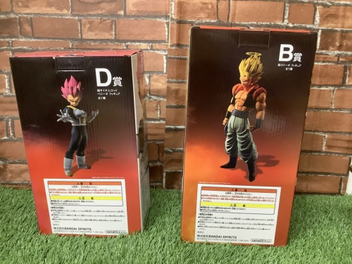 一番くじグッズのドラゴボール BACK TO THE FILM D賞 超サイヤ人ゴッド ベジータフィギュア