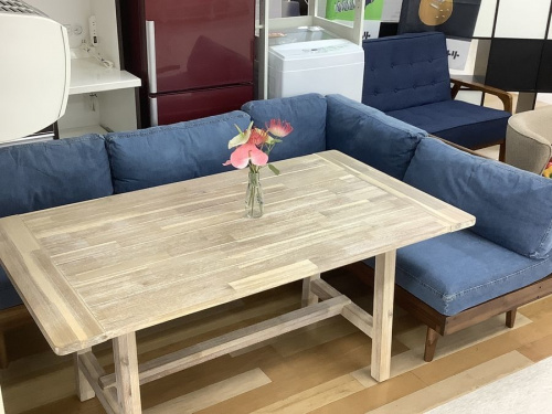 生活家電のテーブル