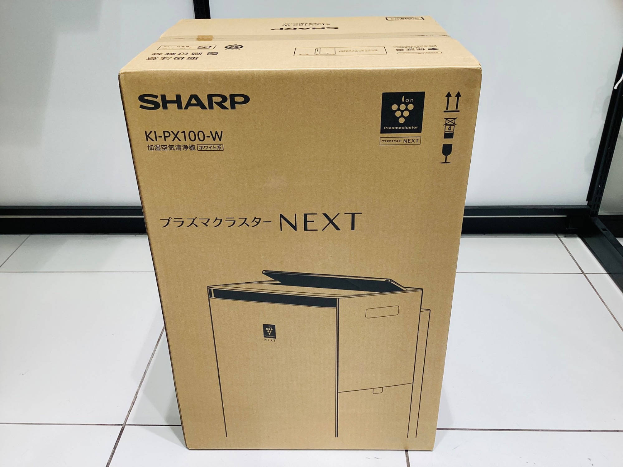 SHARP シャープ KC-N50-W 加湿空気清浄機 プラズマクラスター