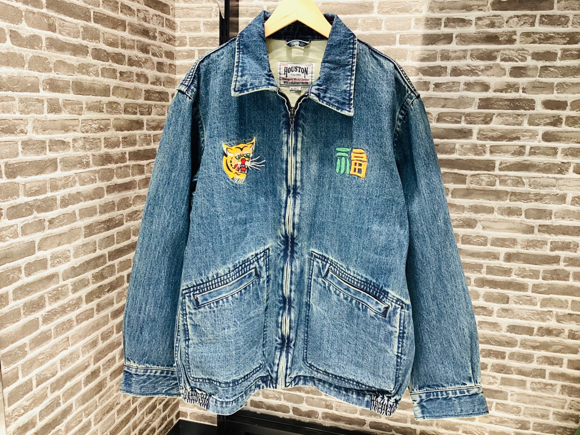 HOUSTON 【送料無料 24%OFF】HOUSTON ヒューストン スラブデニム