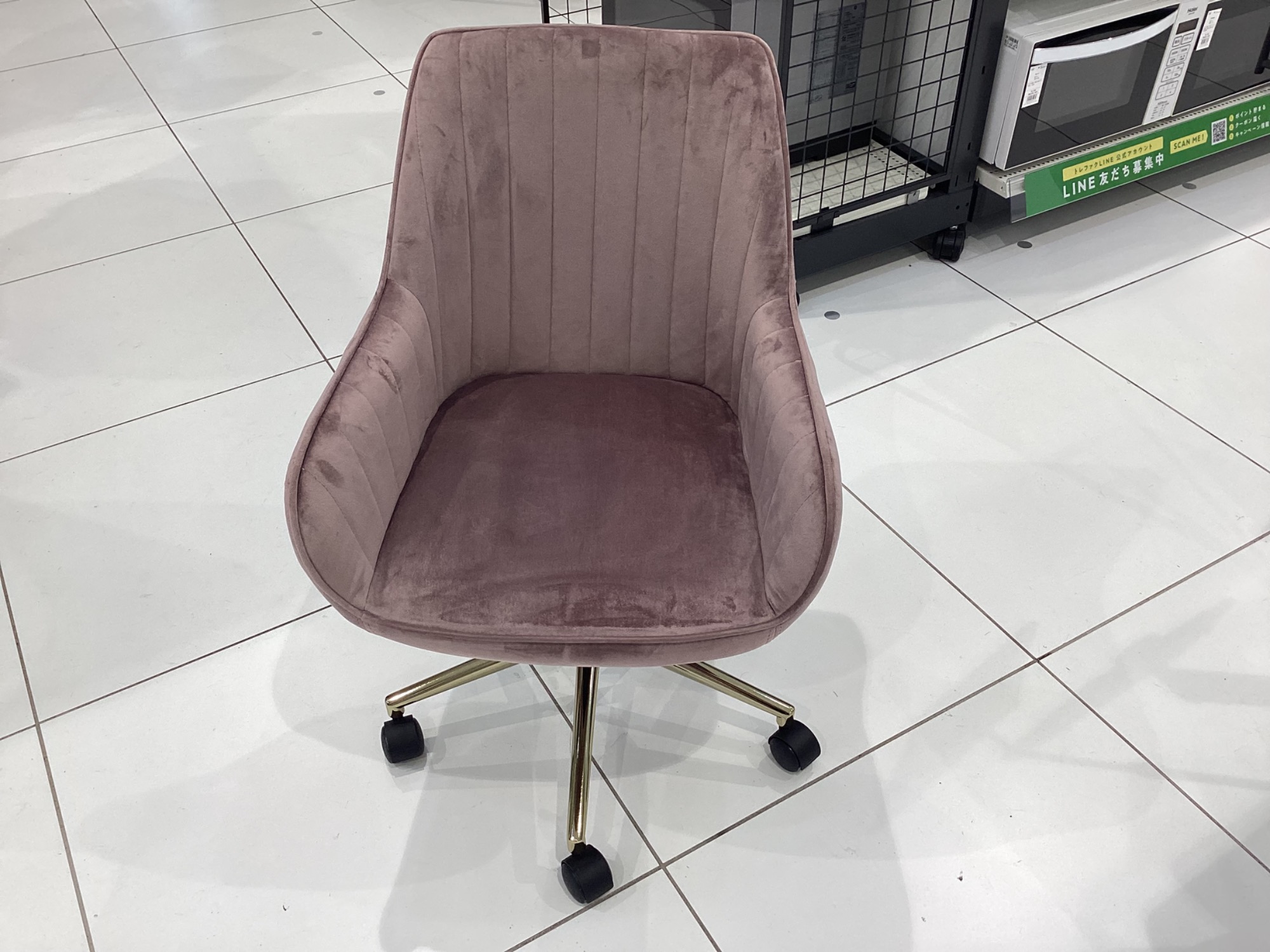 Franc Franc フランフラン】オシャレで可愛らしいデスクチェアが Franc Franc フランフラン】オシャレで可愛らしいデスクチェアが