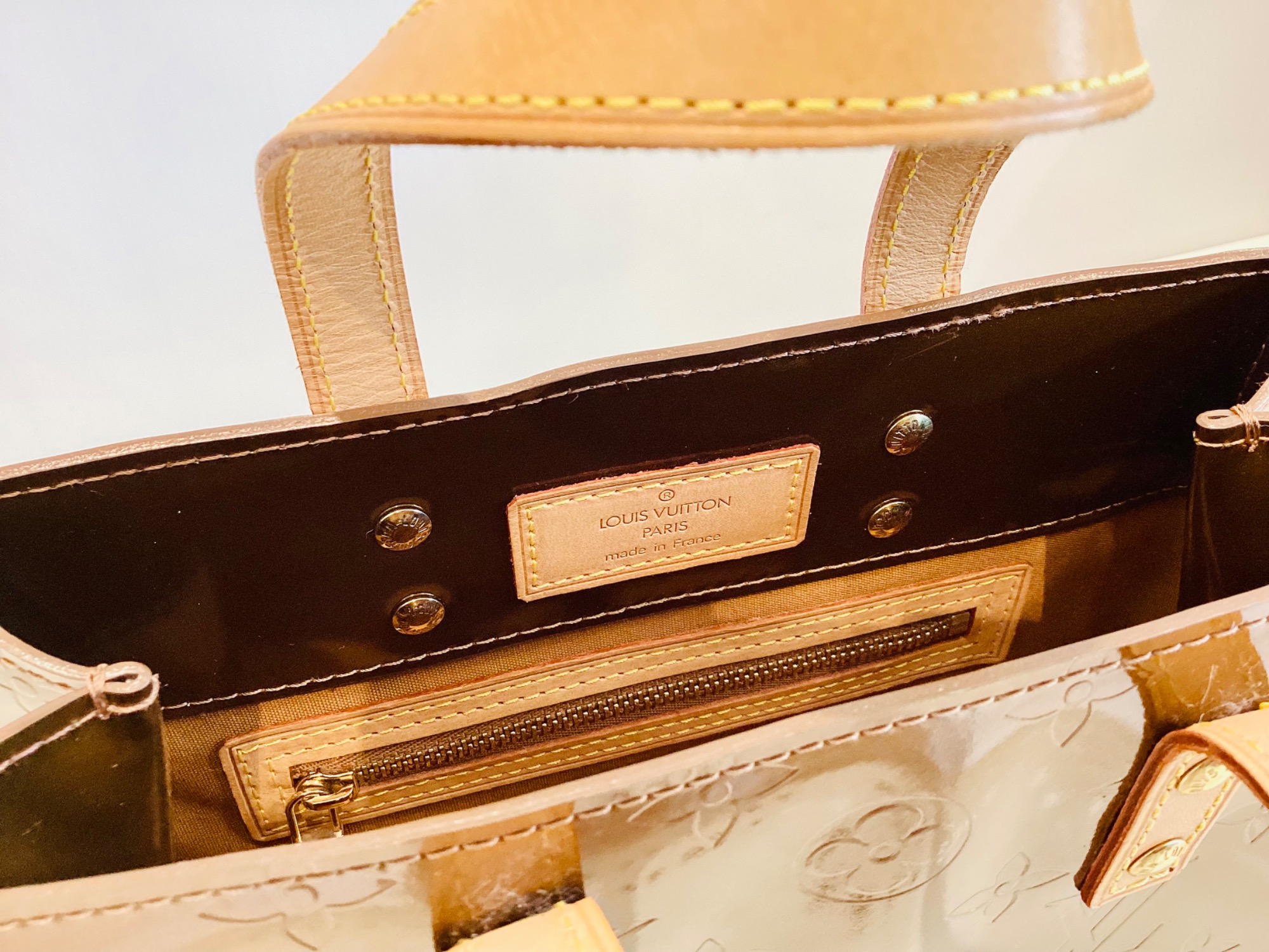LOUIS VUITTON ヴィトン ヴェルニ リードMM M91141 バッグ 楽天市場】LOUIS VUITTON(ルイヴィトン) モノグラムヴェルニ