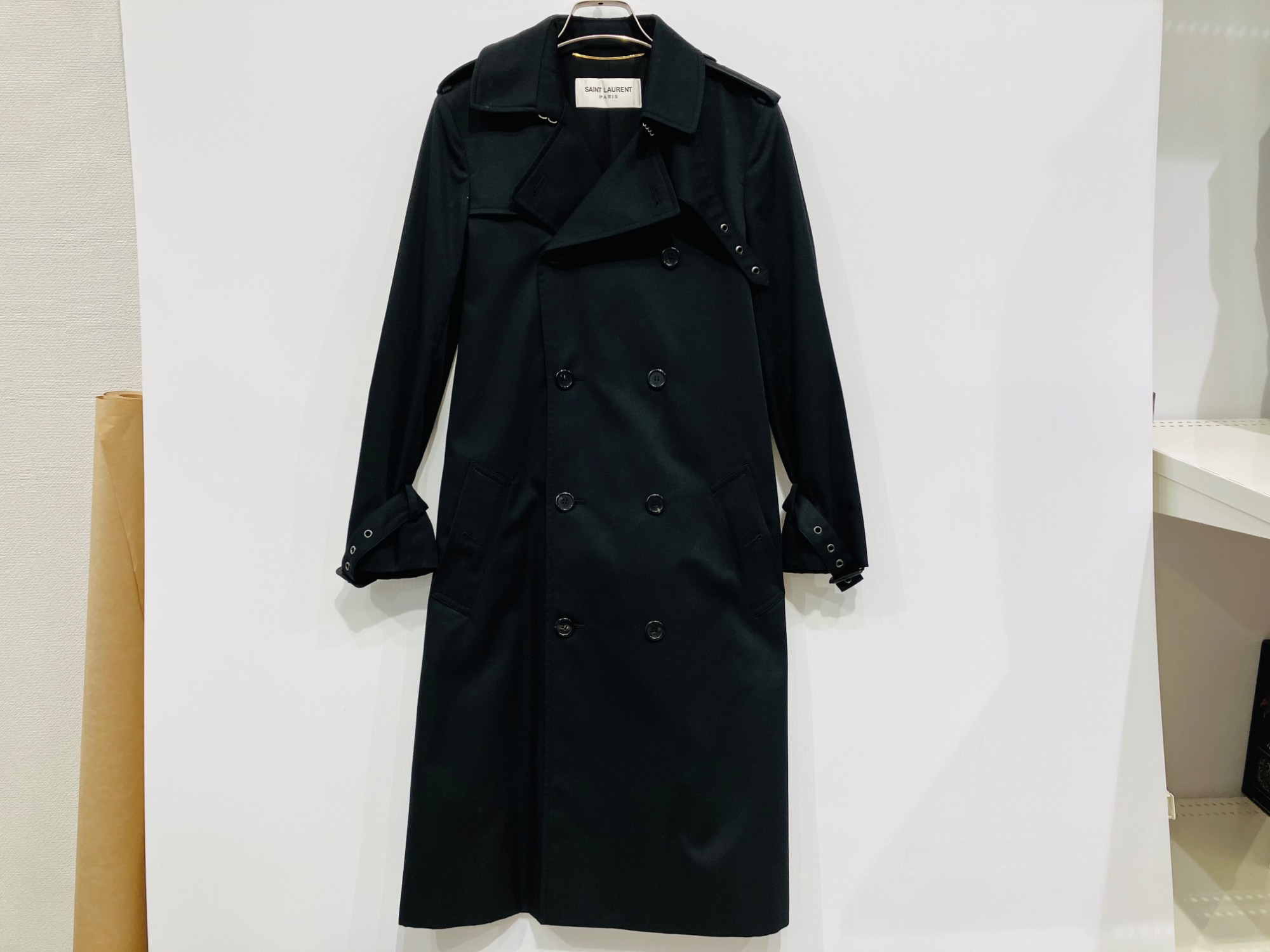 SAINTLAURENT サンローランパリ　トレンチコート　レディース SAINTLAURENT サンローランパリ トレンチコート レディース サン