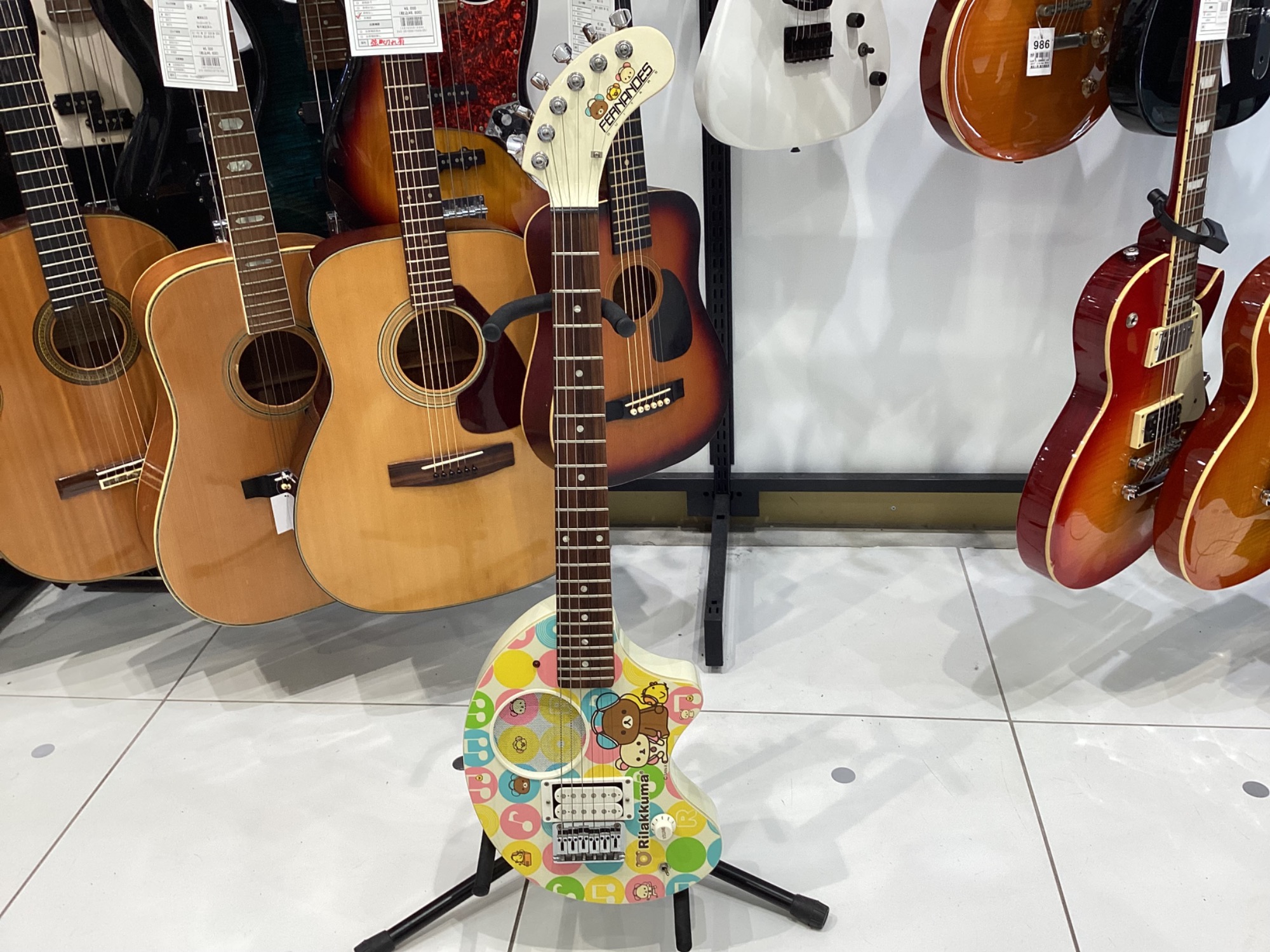 【限定品】FERNANDES ZO-3 リラックマモデル 希少廃盤品 限定品】FERNANDES ZO-3 リラックマモデル 希少廃盤品 - メルカリ