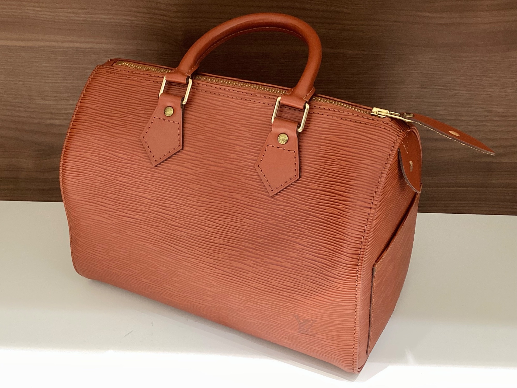 LOUIS VUITTON / ルイヴィトン】ケニア・ブラウンのミニボストンバッグ