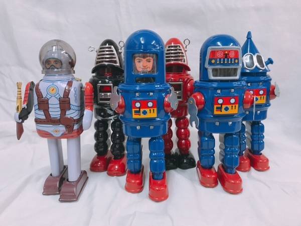 1950年代ブリキロボット完全復刻！ロボットシリーズ大量入荷です