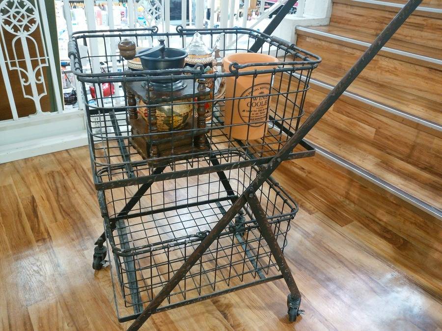 DULTON】デュアルバスケットカート買取入荷しました！）【市川店