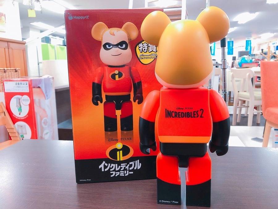 BE@RBRICK】Mr.インクレディブル400％が買取入荷致しました