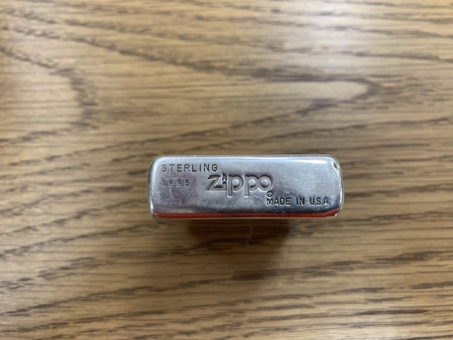 楽天市場】スターリングシルバーZippo 純銀製 江戸彫金師