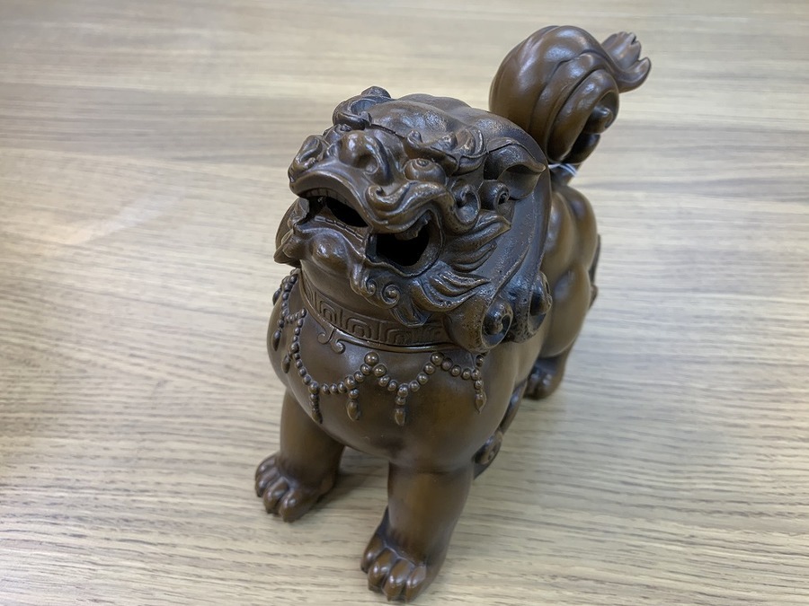 お部屋に♪】唐獅子香炉 正晴造を入荷しました♪【市川店