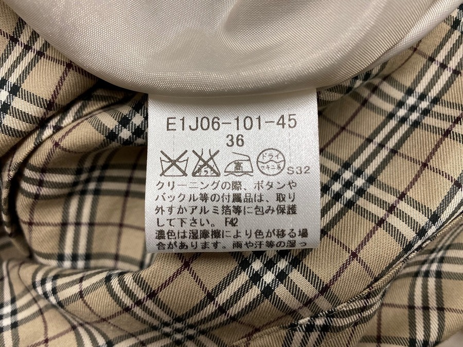 定番のノバチェック♪】BURBERRY(バーバリー)のワンピースのご