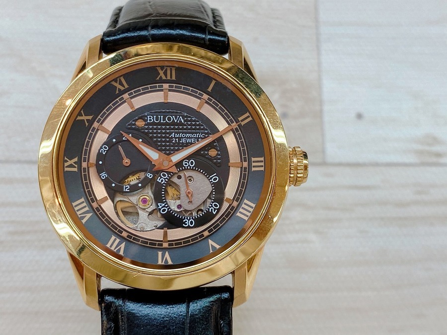 高級感溢れる】BULOVA(ブローバ)の腕時計が入荷しました！【市川