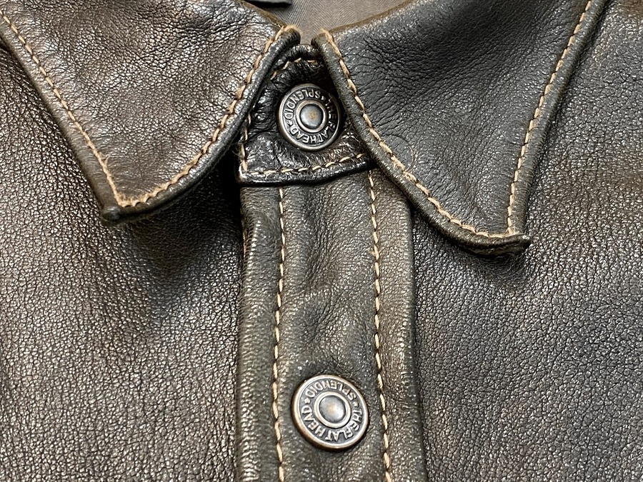 最終値下　フラットヘッド　ブラウン レザーシャツ 楽天市場】THE FLAT HEAD ザフラットヘッド DEERSKIN SHIRT