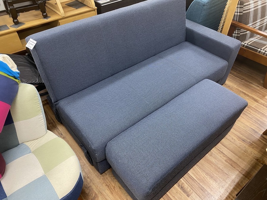 ニトリ　ソファベッド　ソファ収納 収納付きソファベッド(メーベル/ボルスター GY) | ニトリネット