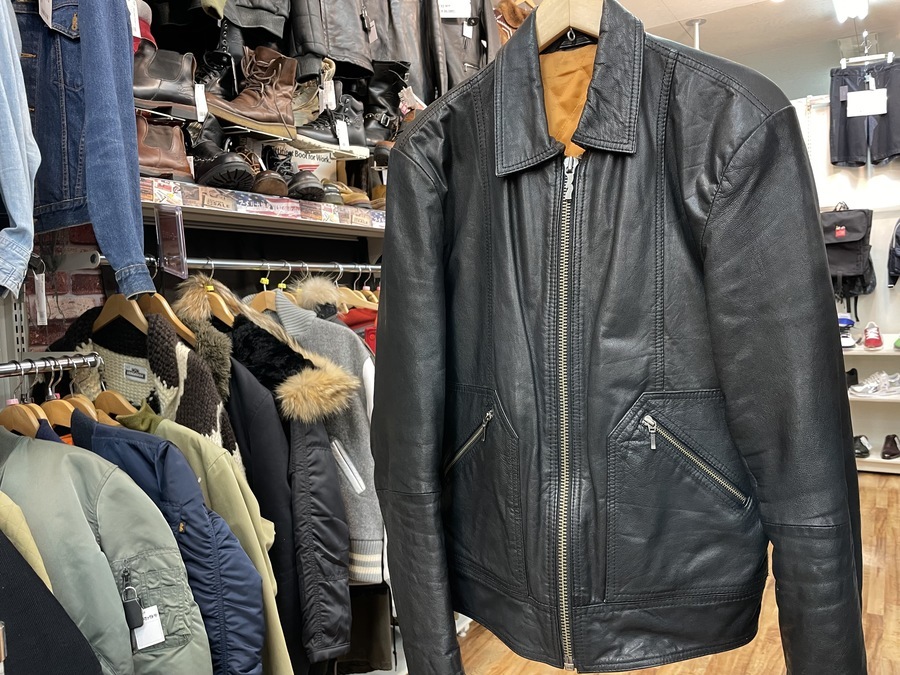 スマホで購入】NUDIE JEANS(ヌーディージーンズ)のレザージャケットを