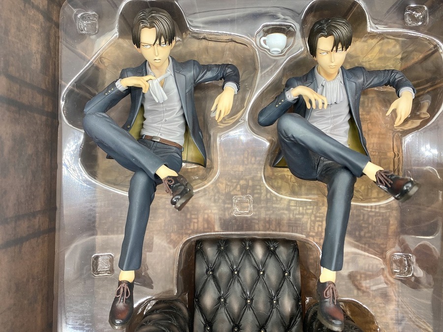 総作画監督完全監修！！】進撃の巨人 リヴァイのフィギュアをご