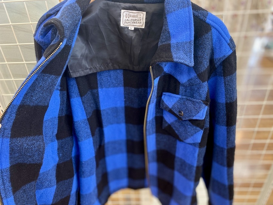 H Bar C Ranchwear ベージュ ギャバジャン ウエスタンウェア☆】H BAR C(エイチバーシー)のウールジップ