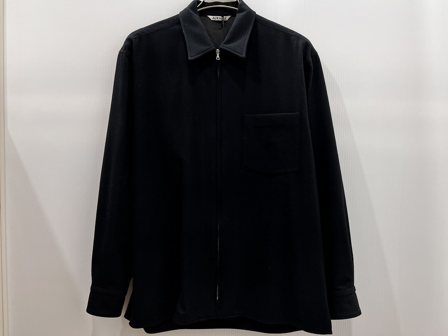 新品 AURALEE ウールチェックシャツ 21SS サイズ4 オーラリー