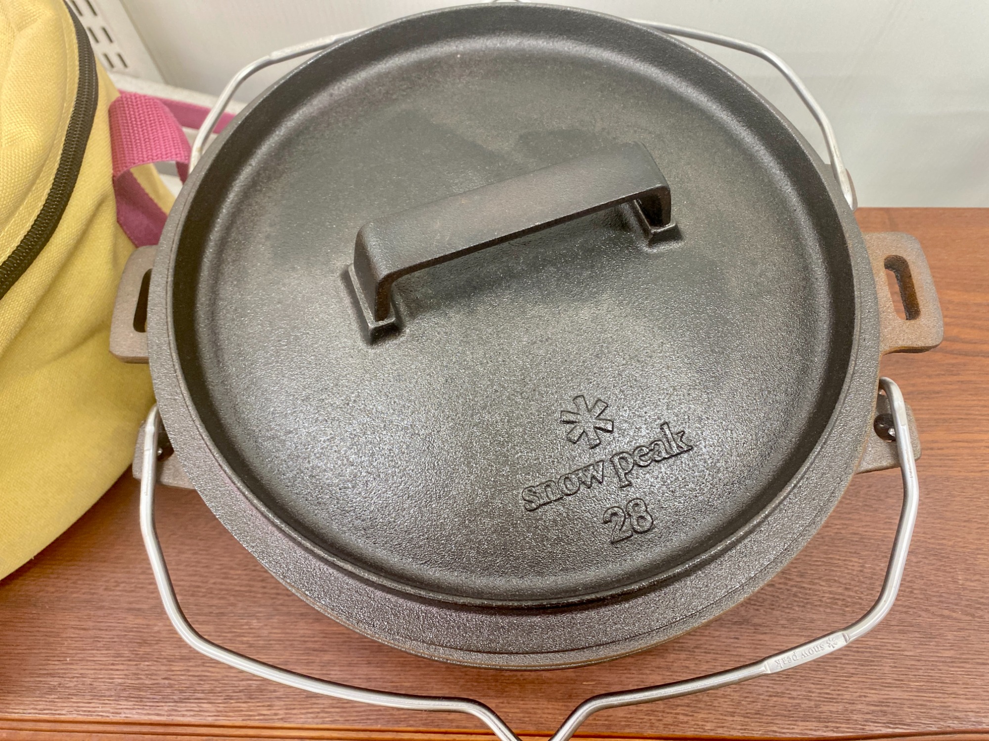 スマホで購入】snowpeak(スノーピーク)の和鉄ダッチオーブンをご紹介