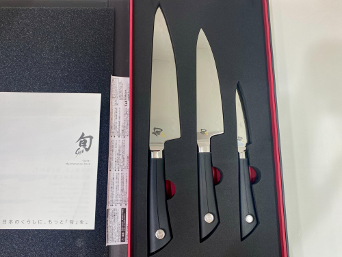 （新品）貝印「旬 SORA」 包丁3点セット 定価¥ 31,900 関の名刀 3点セット】貝印 「旬 Sora」の包丁セットをご紹介♪｜2024年08月19日