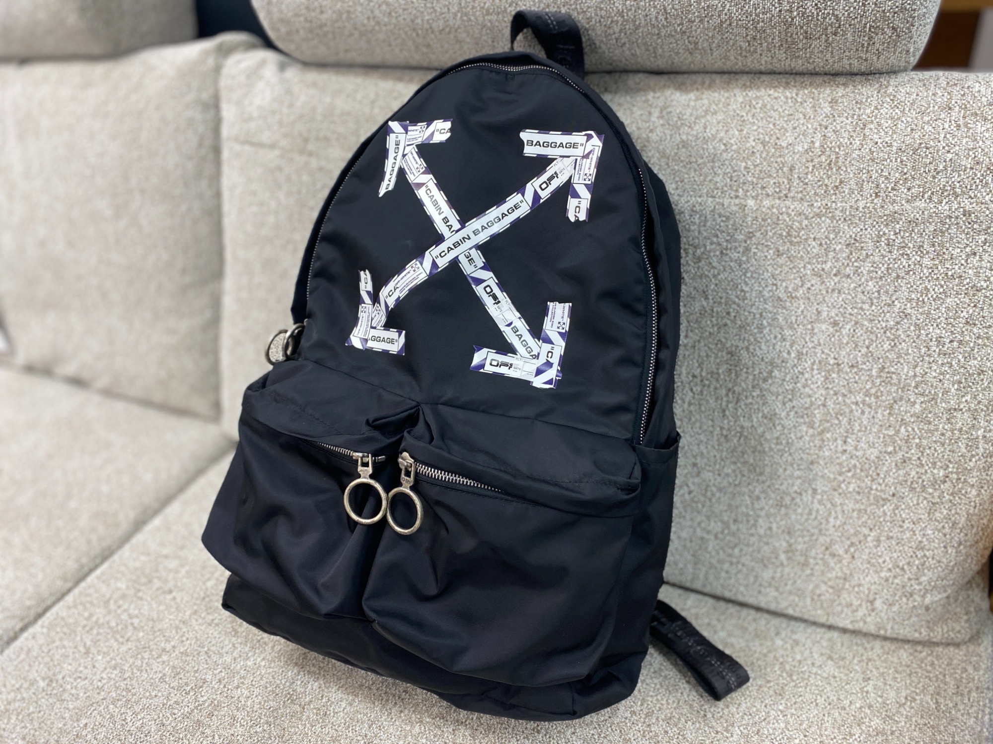 Off-White オフホワイト industrial バックパック ブラック