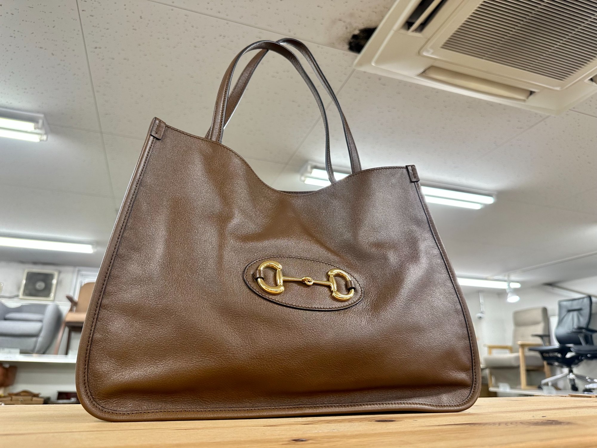 【 maru 】 GUCCI グッチ トートバッグ ホースビット GUCCI / グッチ】ホースビット トートバッグ｜伝統のディテールが