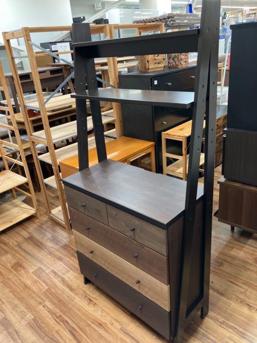 【訳あり】ニトリ　チェストラック　Nランダム 80 3/8まで限定出品 ニトリ】チェストラック Nランダムが買取入荷！ブラウンの中古家具をご