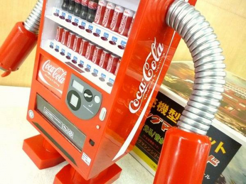 コカコーラのベンディングマシン