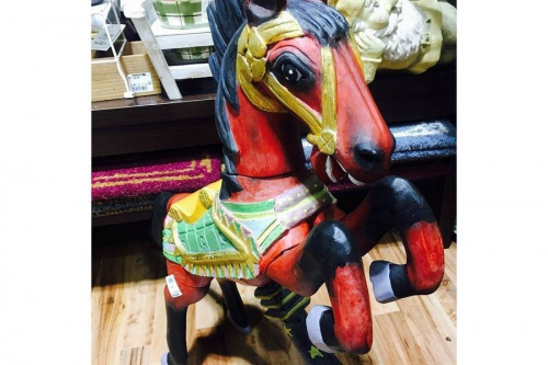置物の馬