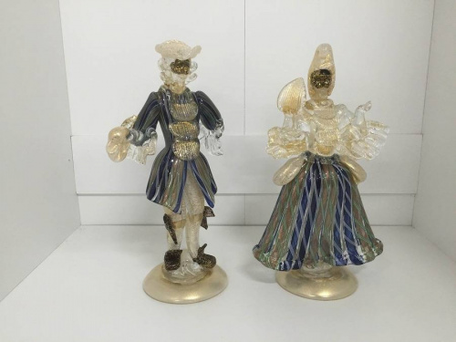 置物のベネチアンガラス