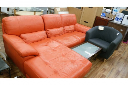 LEATHER WORLDのカウチ