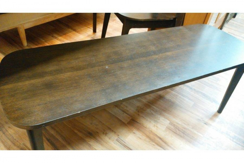 ビスコットのベンチ