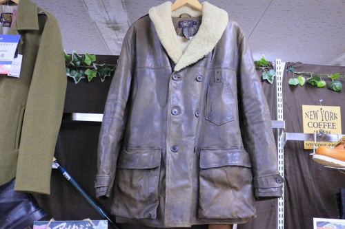 レザーのダブルアールエル（RRL）