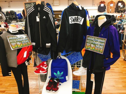 ウーブンジャケットのadidas by kolor