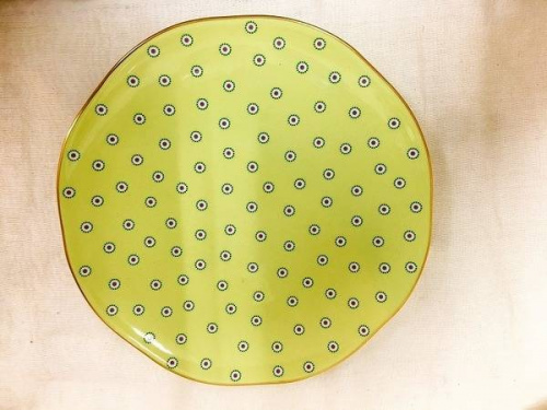 POLKA DOTのプレート