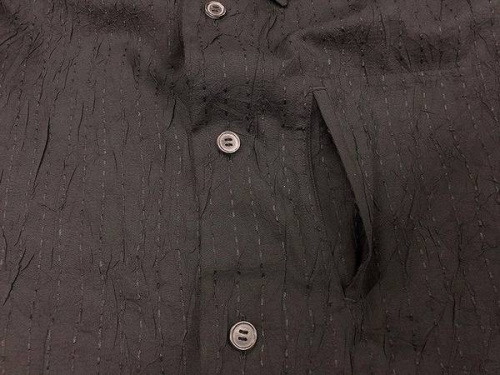 バンドカラーシャツの市川