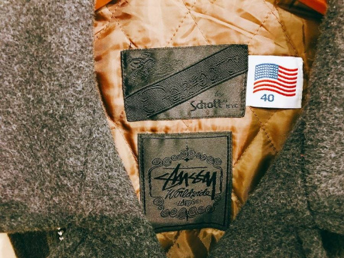 トレファク schott stussy 中古のトレファク ライダースジャケット 中古