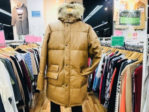 トレファク　千葉　ダウンのレザー