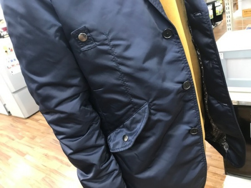 春物のMA-1ナイロンジャケット