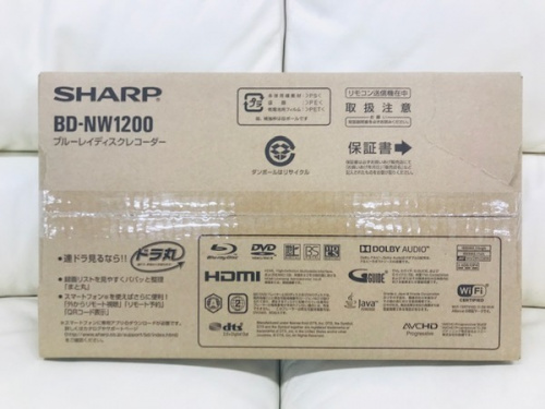 レコーダー・プレイヤーのSHARP