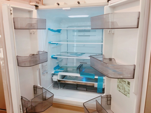 大型冷蔵庫のTOSHIBA　東芝